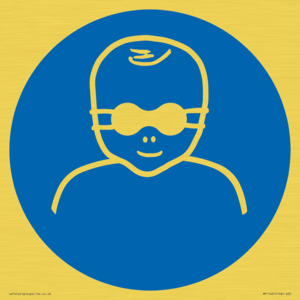 Mandatory: Protect infants eyes with opaque eye protection